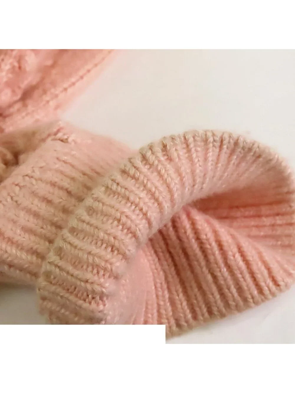Chanel Knit Cardigan Pink Coco Heart Button Top